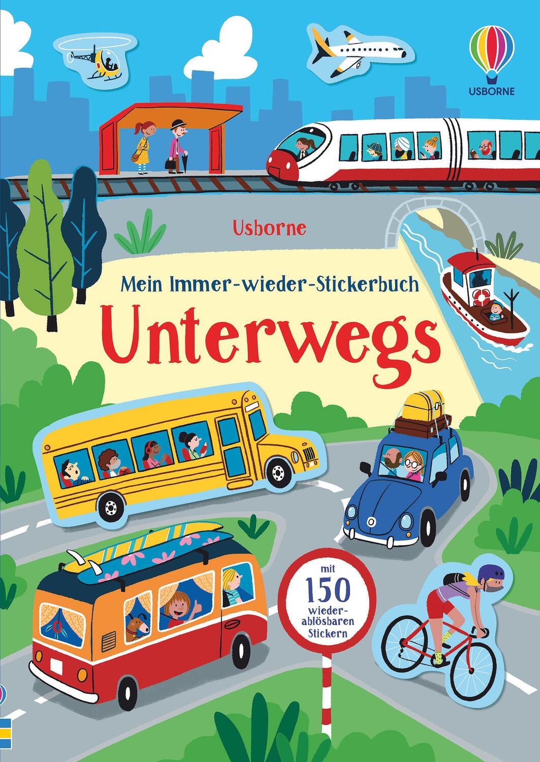 Cover: 9781789415520 | Mein Immer-wieder-Stickerbuch: Unterwegs | Kristie Pickersgill | Buch