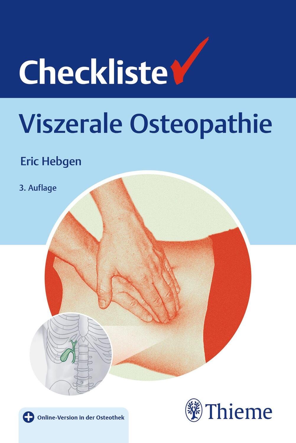 Cover: 9783132451629 | Checkliste Viszerale Osteopathie | Eric Hebgen | Bundle | Deutsch
