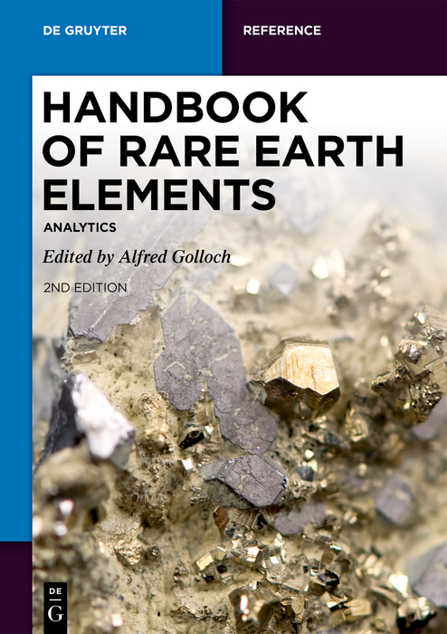 Cover: 9783110696363 | Handbook of Rare Earth Elements | Analytics | Alfred Golloch | Buch