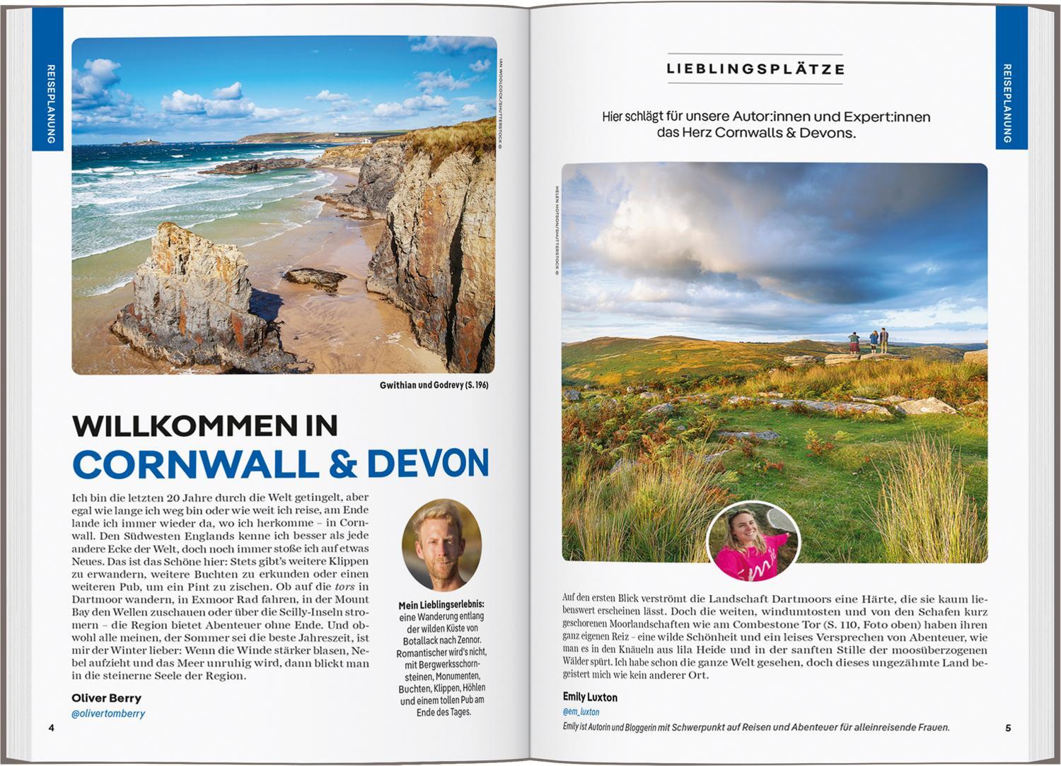 Bild: 9783575010629 | LONELY PLANET Reiseführer Cornwall &amp; Devon | Oliver Berry (u. a.)