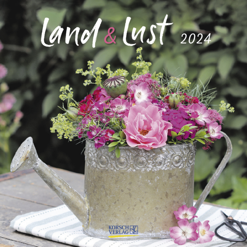 Cover: 9783731869146 | Land &amp; Lust 2024 | Korsch Verlag | Kalender | Englisch Broschur | 2024