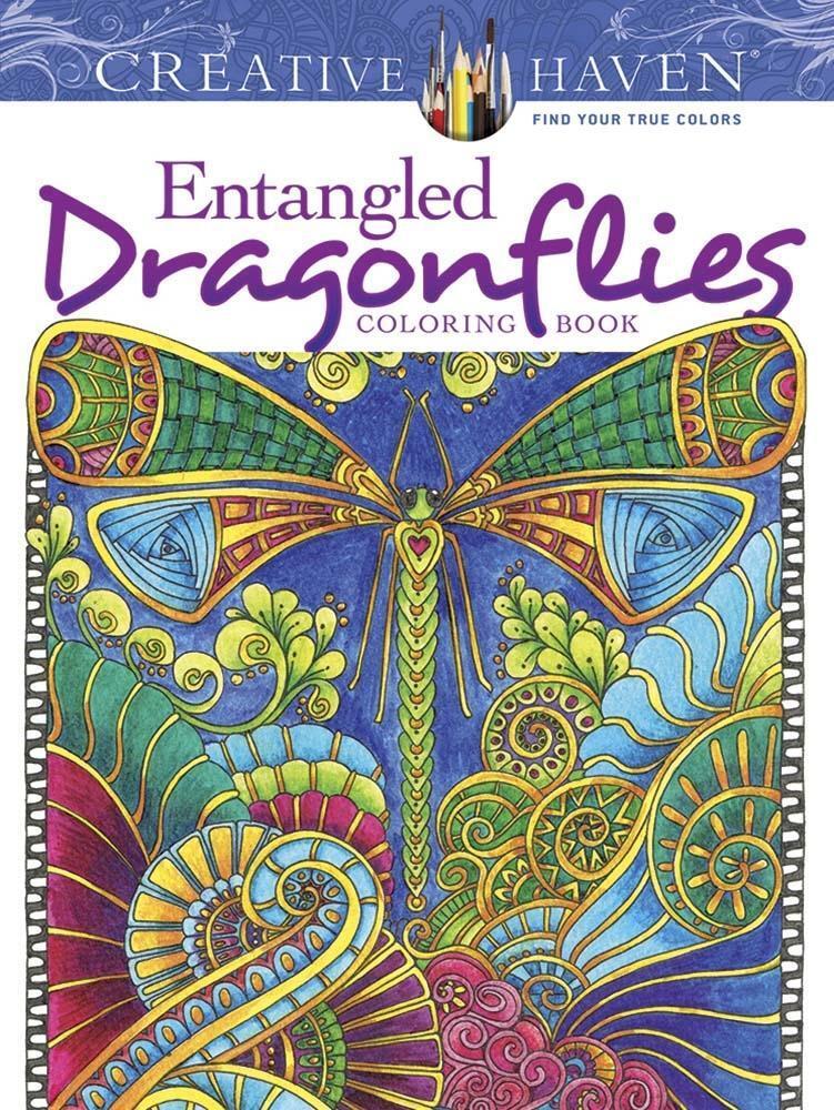 Cover: 9780486805689 | Creative Haven Entangled Dragonflies Coloring Book | Angela Porter