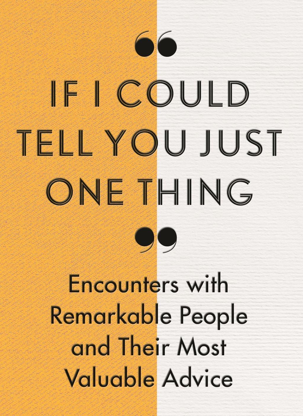 Cover: 9781782119227 | If I Could Tell You Just One Thing... | Richard Reed | Buch | Englisch