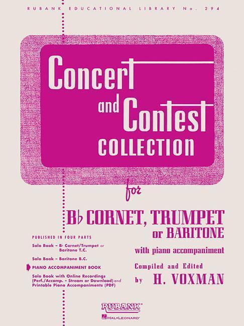 Cover: 9781423445548 | Concert and Contest Collection: Piano Accompaniment - BB Cornet,...