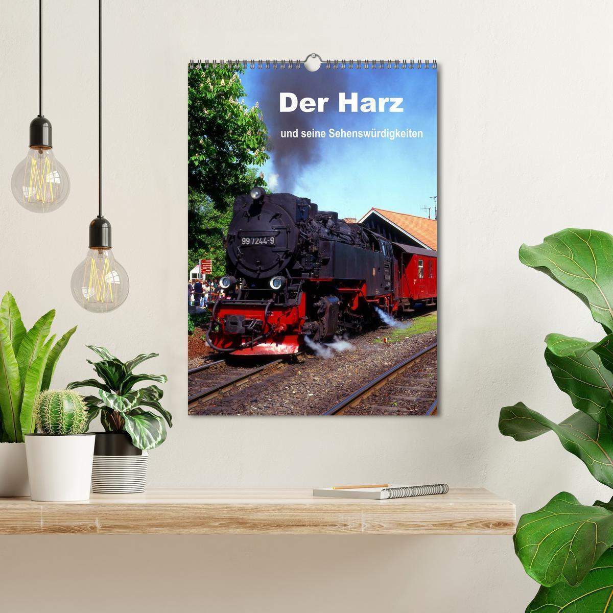 Bild: 9783457044209 | Der Harz und seine Sehenswürdigkeiten (Wandkalender 2025 DIN A3...