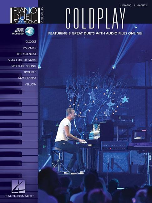 Cover: 888680042899 | Coldplay - Piano Duet Play-Along Vol. 45 (Book/Online Audio) | Buch