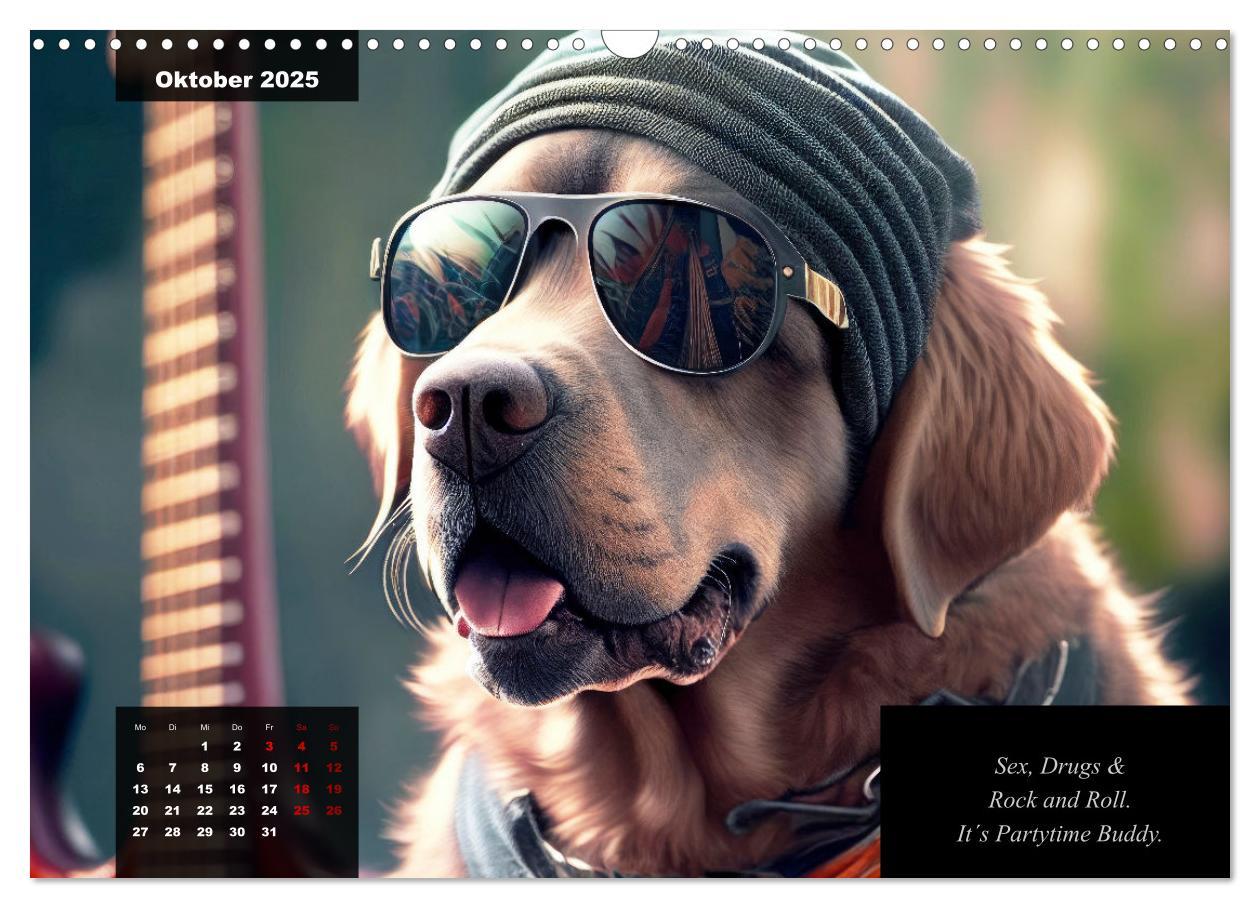 Bild: 9783435368143 | Der witzige Labrador-Kalender (Wandkalender 2025 DIN A3 quer),...