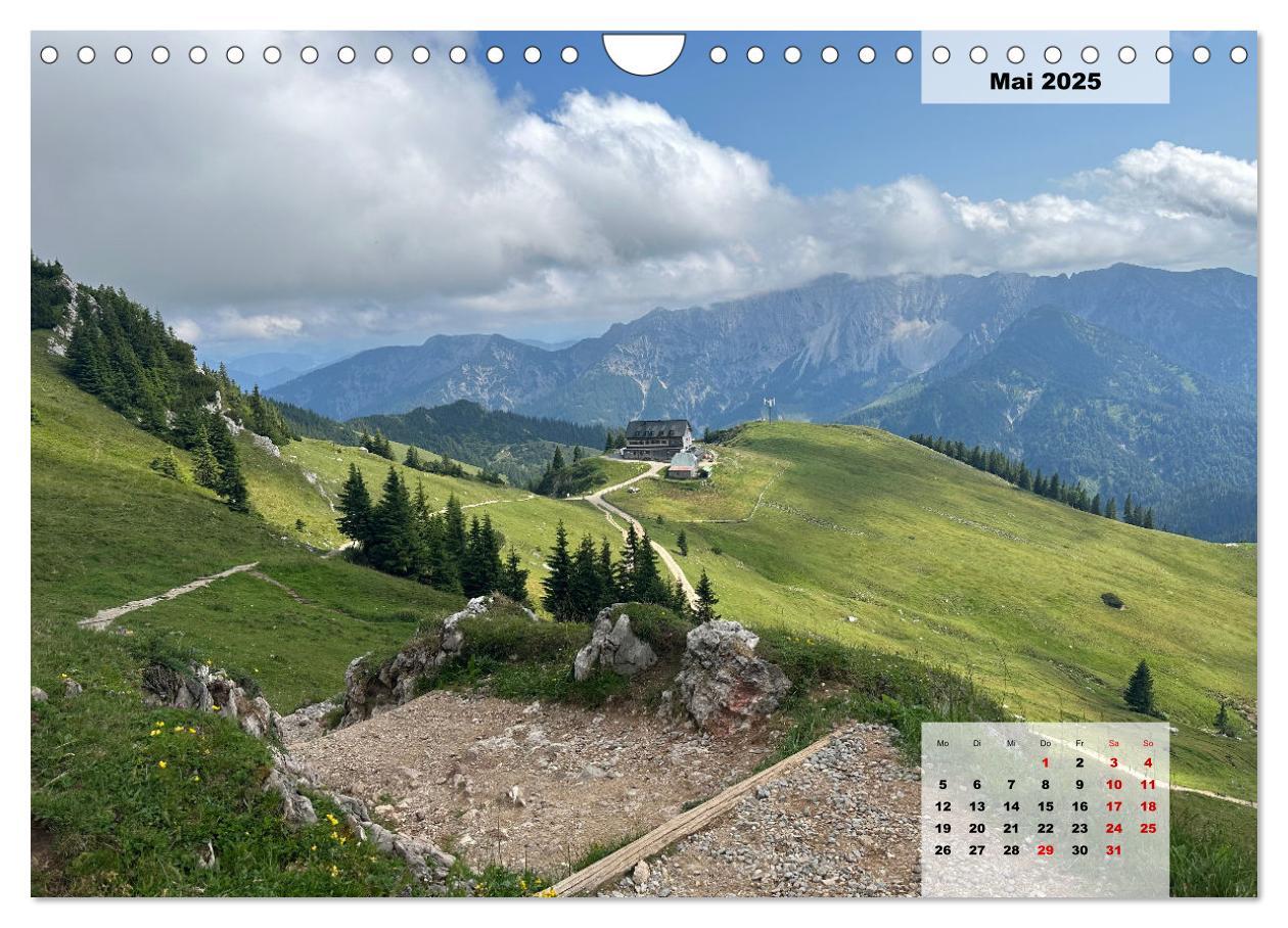 Bild: 9783383851544 | Alpenauszeit - Schöne Orte der Alpen (Wandkalender 2025 DIN A4...