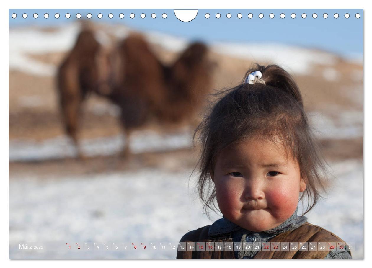 Bild: 9783435342501 | Mongolei - imposantes Land (Wandkalender 2025 DIN A4 quer),...