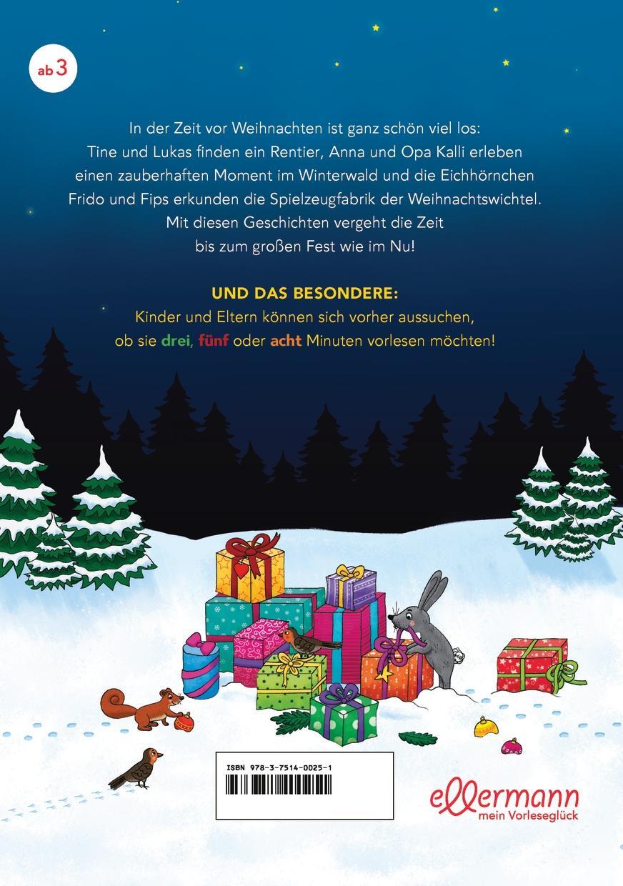Rückseite: 9783751400251 | 3-5-8 Minutengeschichten. Funkel, funkel, Weihnachtswald | Ameling