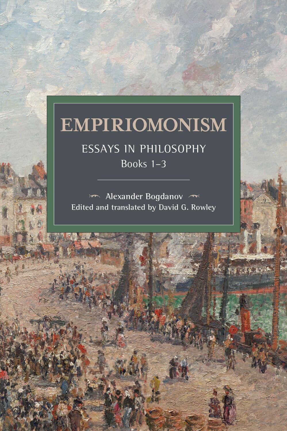 Cover: 9781642593488 | Empiriomonism | Essays in Philosophy, Books 1-3 | Bogdanov | Buch