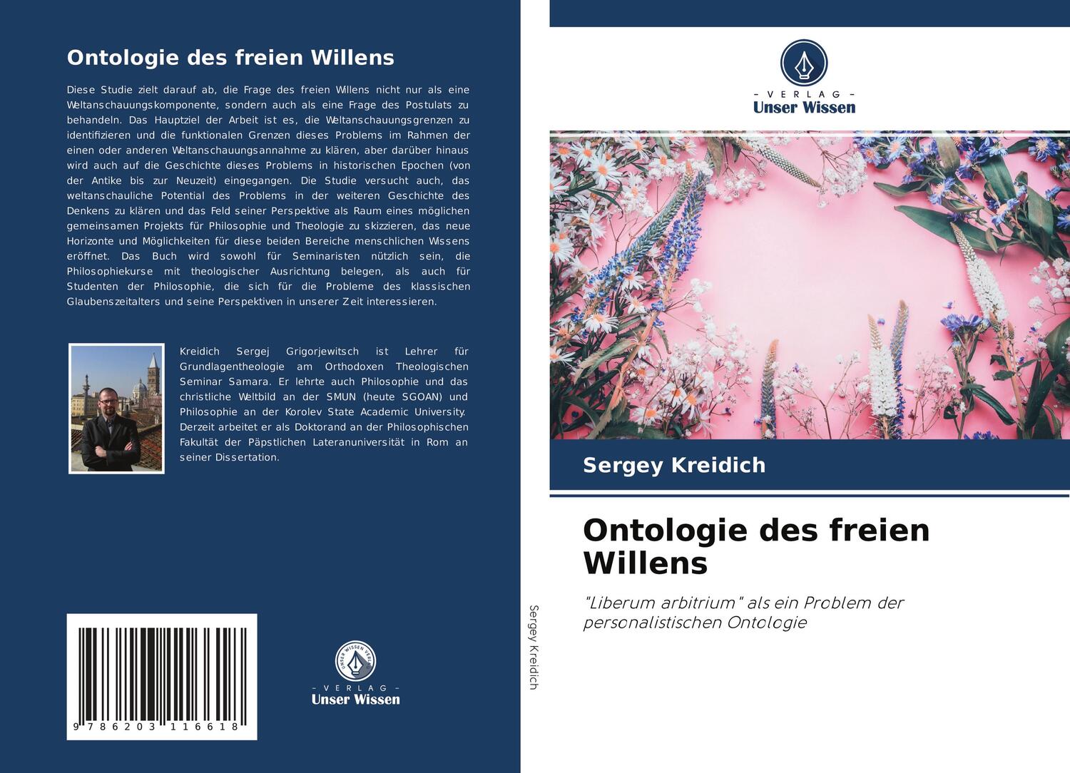 Cover: 9786203116618 | Ontologie des freien Willens | Sergey Kreidich | Taschenbuch | 140 S.