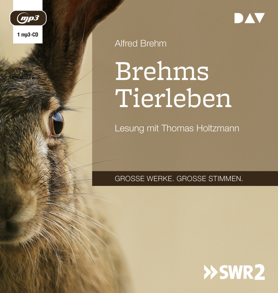 Cover: 9783742415585 | Brehms Tierleben, 1 Audio-CD, 1 MP3 | Lesung mit Thomas Holtzmann | CD