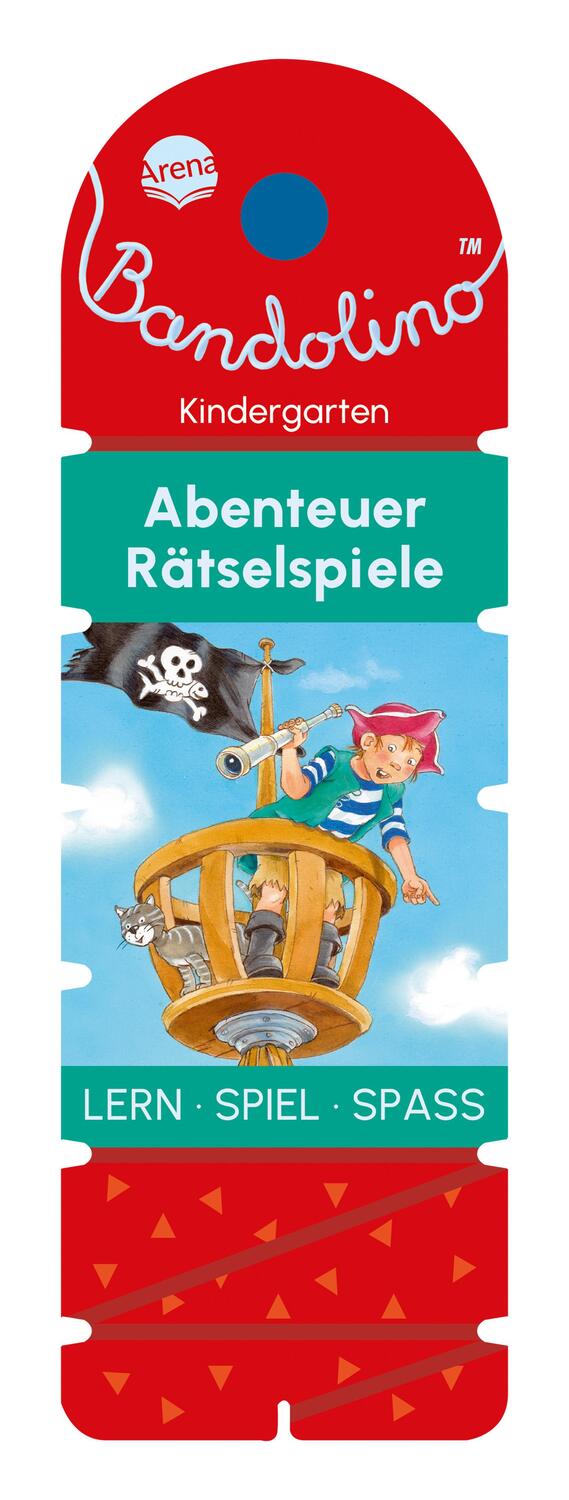 Cover: 9783401721385 | Bandolino. Abenteuer Rätselspiele | Friederike Barnhusen | Taschenbuch