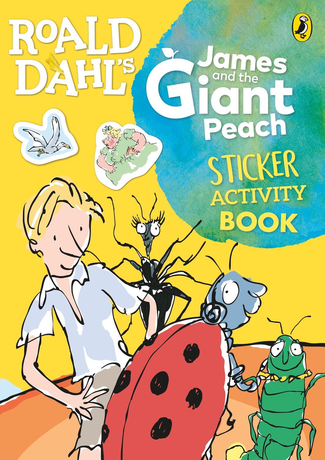 Cover: 9780241322222 | Roald Dahl's James and the Giant Peach Sticker Activity Book | Dahl