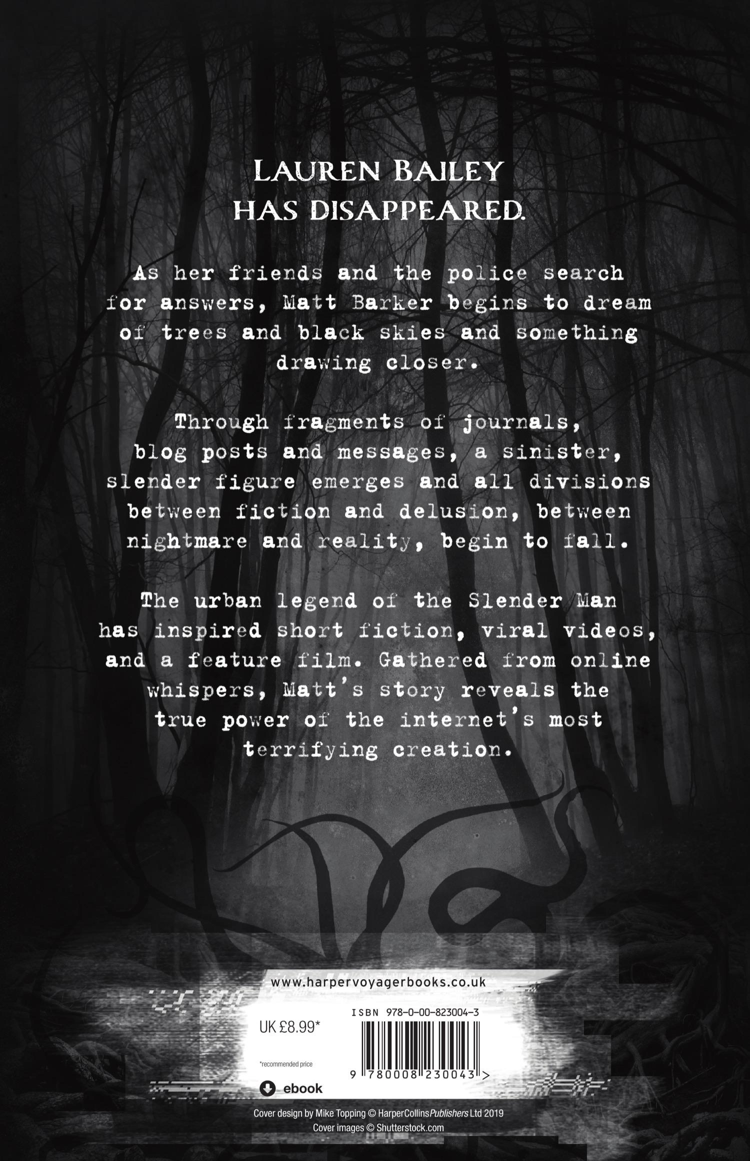 Rückseite: 9780008230043 | Slender Man | Anonymous | Taschenbuch | Kartoniert / Broschiert | 2019