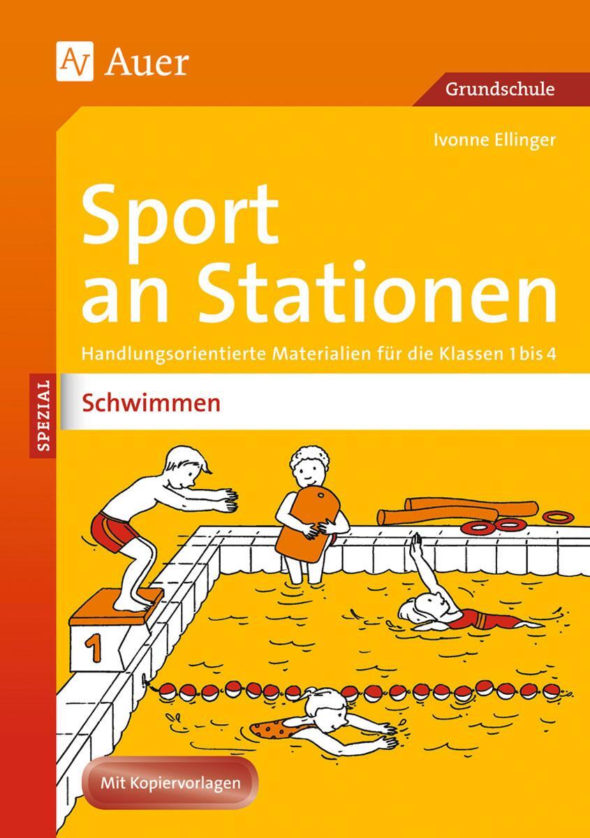Cover: 9783403076032 | Sport an Stationen Spezial Schwimmen | Ivonne Ellinger | Broschüre