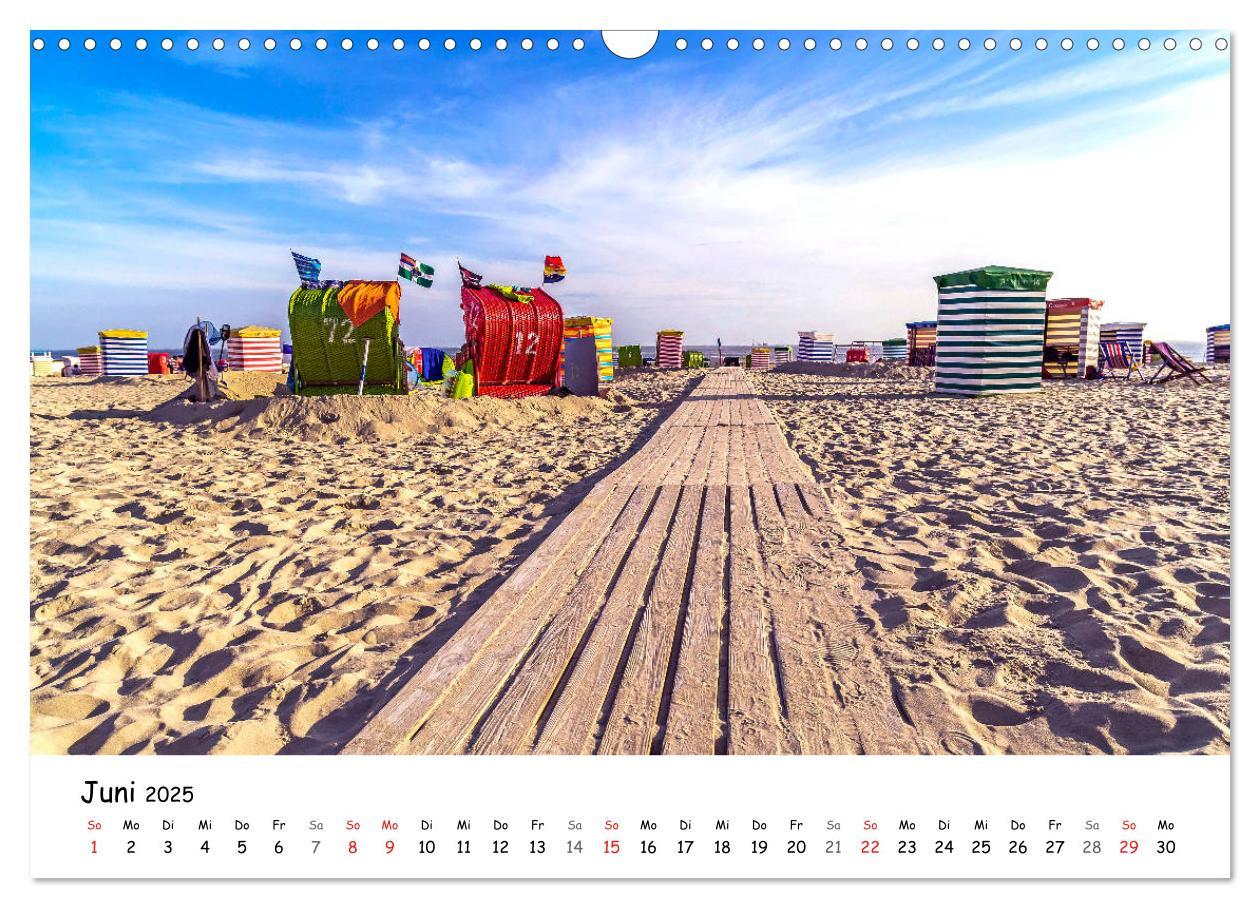 Bild: 9783435492565 | Borkum, bezaubernde Nordseeinsel (Wandkalender 2025 DIN A3 quer),...