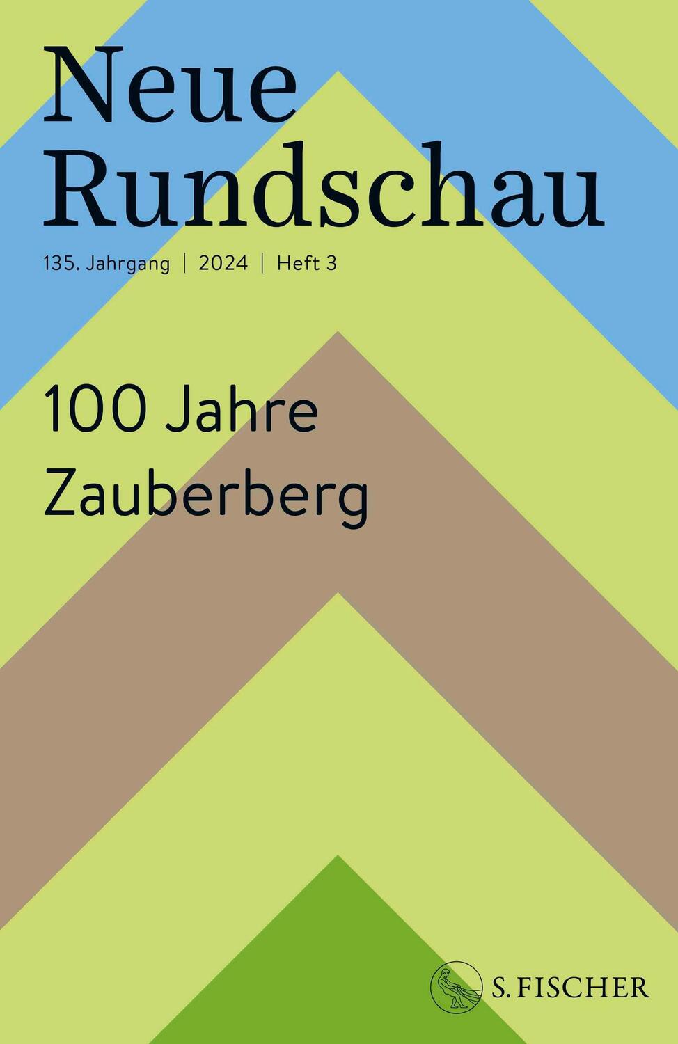 Cover: 9783108091385 | Neue Rundschau 2024/3 | 100 Jahre Zauberberg | Verlags | Taschenbuch