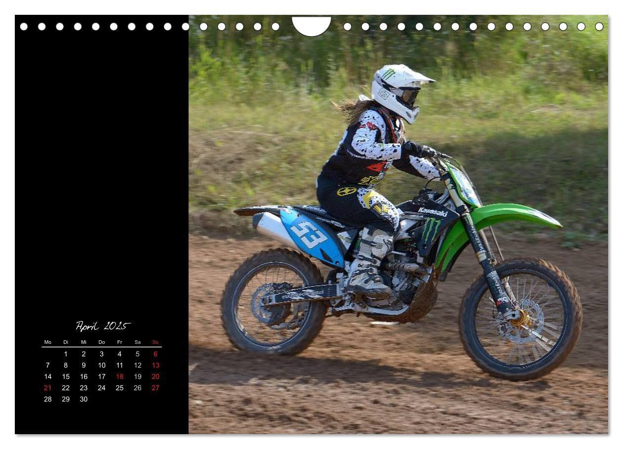 Bild: 9783435791514 | Motocross (Wandkalender 2025 DIN A4 quer), CALVENDO Monatskalender