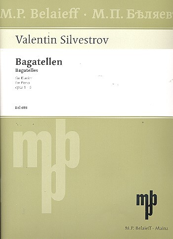 Cover: 9790203004820 | Bagatellen | Valentin Silvestrov | Buch | M.P. Belaieff Musikverlag