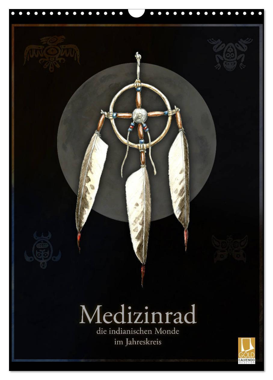 Cover: 9783675891111 | Medizinrad - die indianischen Monde im Jahreskreis (Wandkalender...
