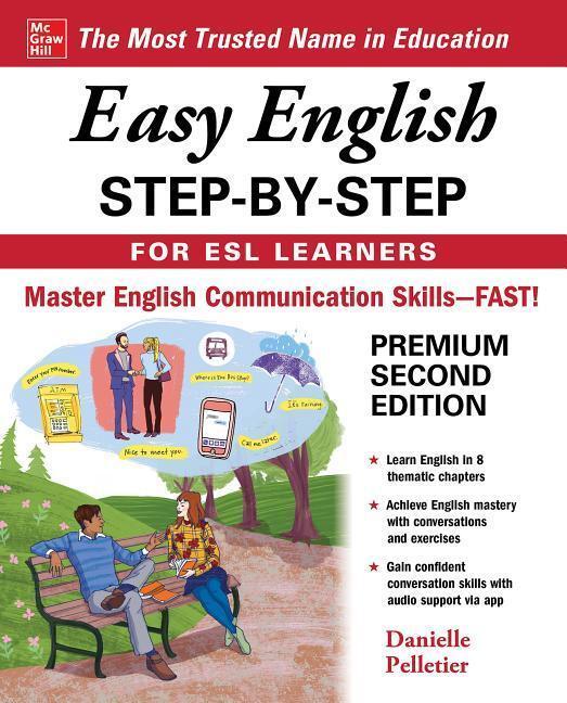 Cover: 9781260455182 | Easy English Step-By-Step for ESL Learners, Second Edition | Depinna