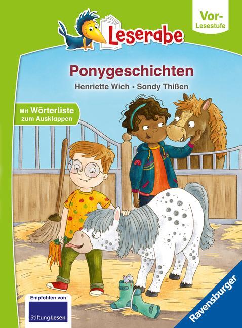 Cover: 9783473462865 | Ponygeschichten - Leserabe ab Vorschule - Erstlesebuch für Kinder...
