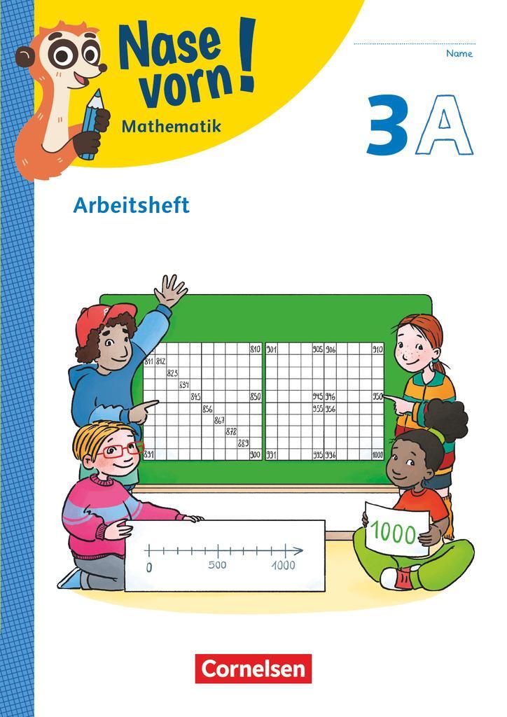 Cover: 9783060849482 | Nase vorn! - Mathematik 3. Schuljahr - Arbeitsheft Teil A und B | Buch