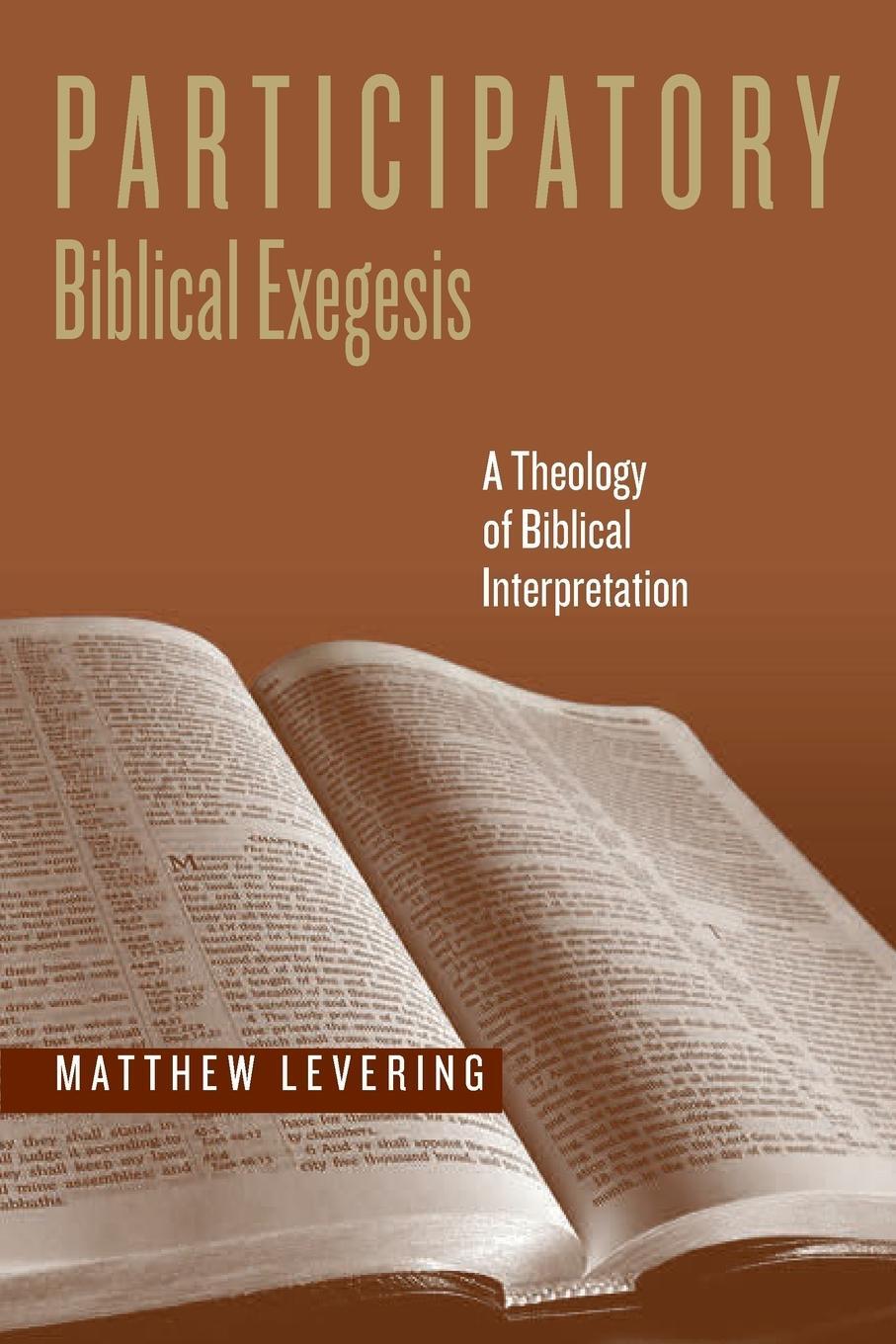 Cover: 9780268034085 | Participatory Biblical Exegesis | Matthew Levering | Taschenbuch