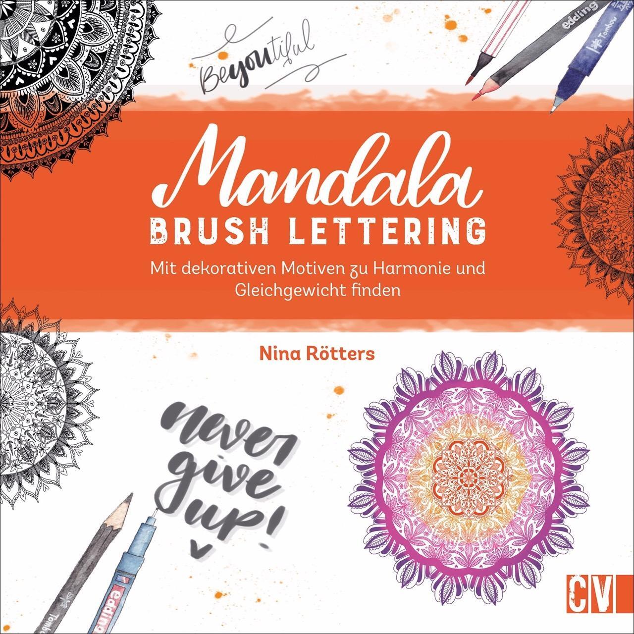 Cover: 9783862304356 | Mandala Brush Lettering | Nina Rötters | Buch | Deutsch | 2021