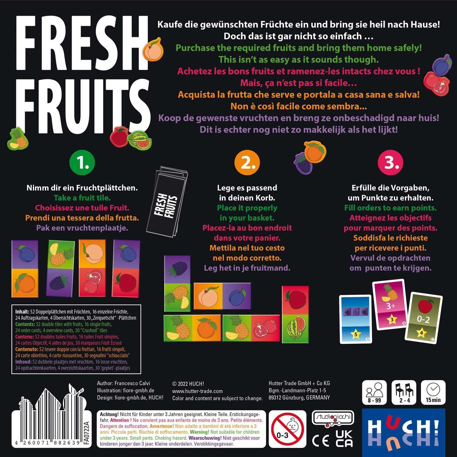 Bild: 4260071882639 | Fresh Fruits | Francesco Calvi | Spiel | Deutsch | 2022