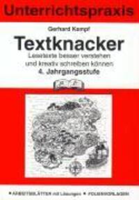 Cover: 9783892915249 | Textknacker. 4. Jahrgangsstufe | Taschenbuch | Deutsch | 2005