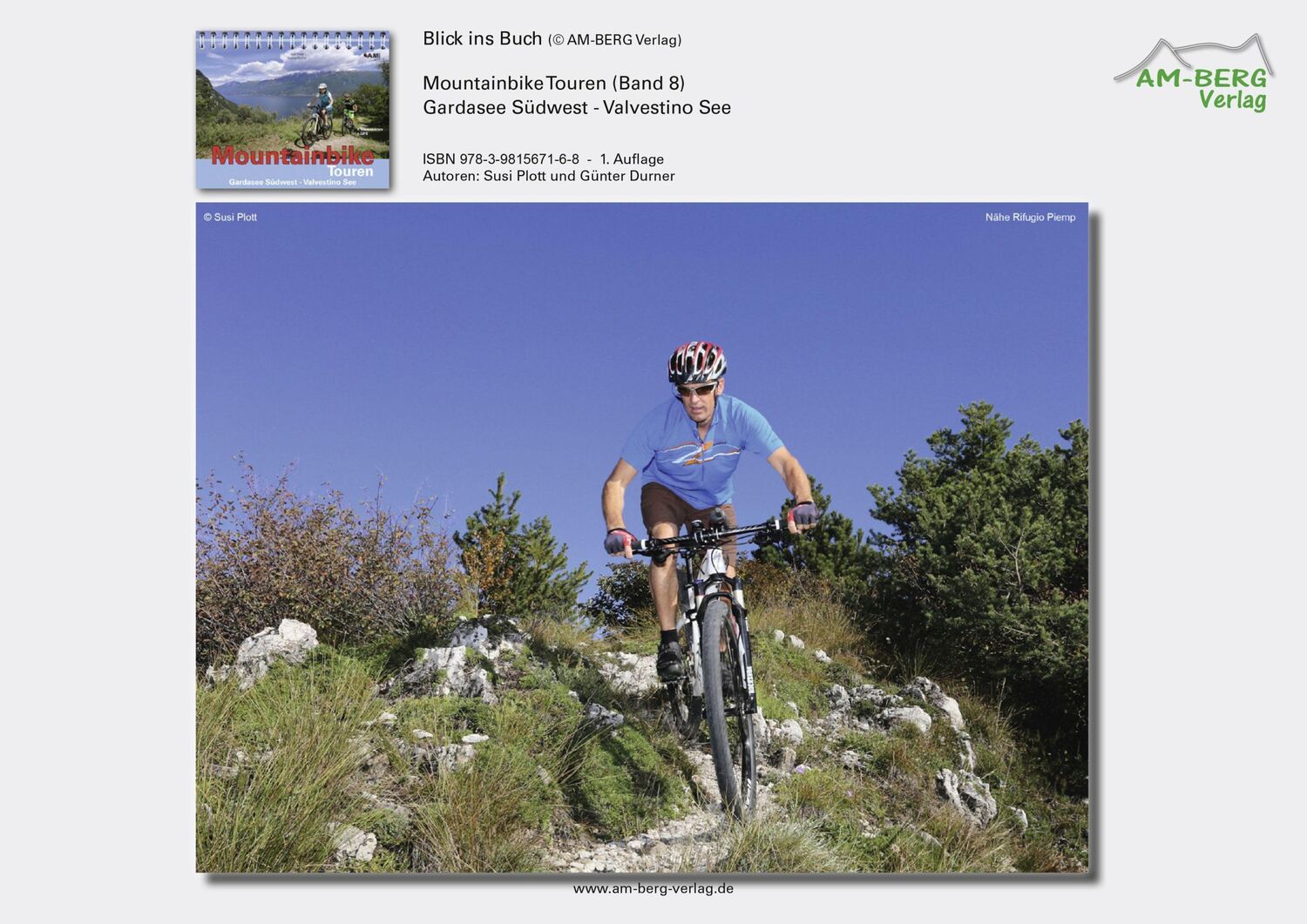 Bild: 9783981567168 | Mountainbike Touren Gardasee Südwest - Valvestino See | Band 8 | Buch