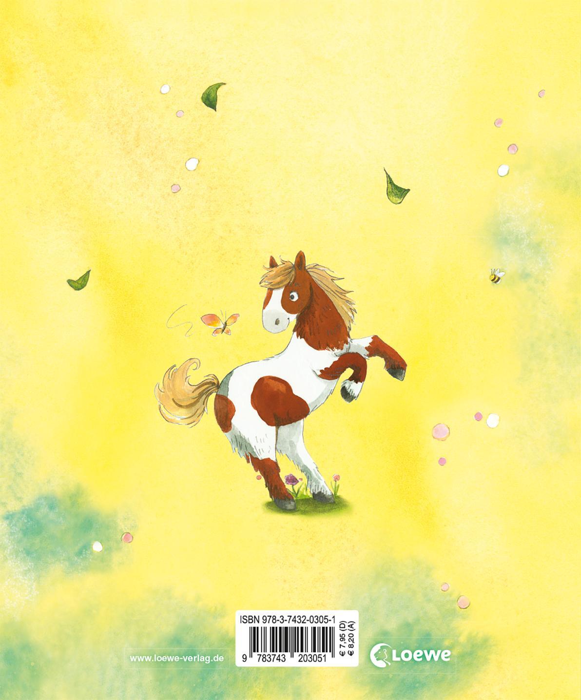 Rückseite: 9783743203051 | Meine Freunde (Ponys) | Erinnerungsbuch für Kinder ab 6 Jahre | Buch