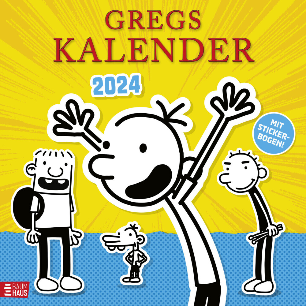 Cover: 9783833907715 | Gregs Kalender 2024 | Jeff Kinney | Kalender | 24 S. | Deutsch | 2024
