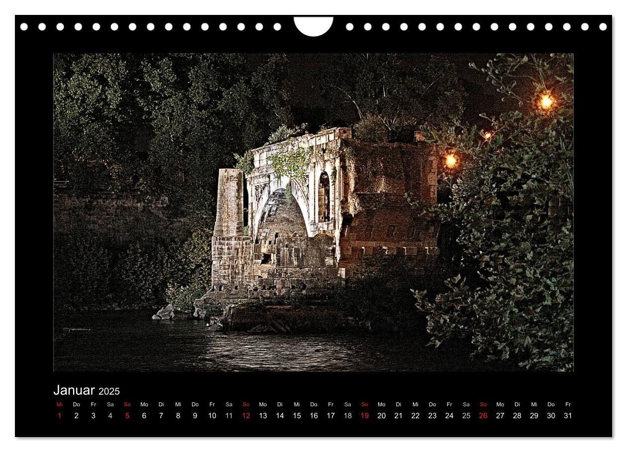 Bild: 9783435828142 | Roma (Wandkalender 2025 DIN A4 quer), CALVENDO Monatskalender | 2025