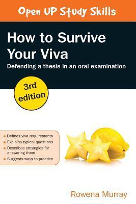Cover: 9780335263882 | How to Survive Your Viva: Defending a Thesis in an Oral Examination
