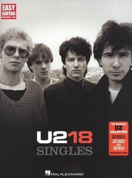 Cover: 9781458407764 | U2: 18 Singles | Taschenbuch | Easy Guitar with Notes & Tab | Englisch
