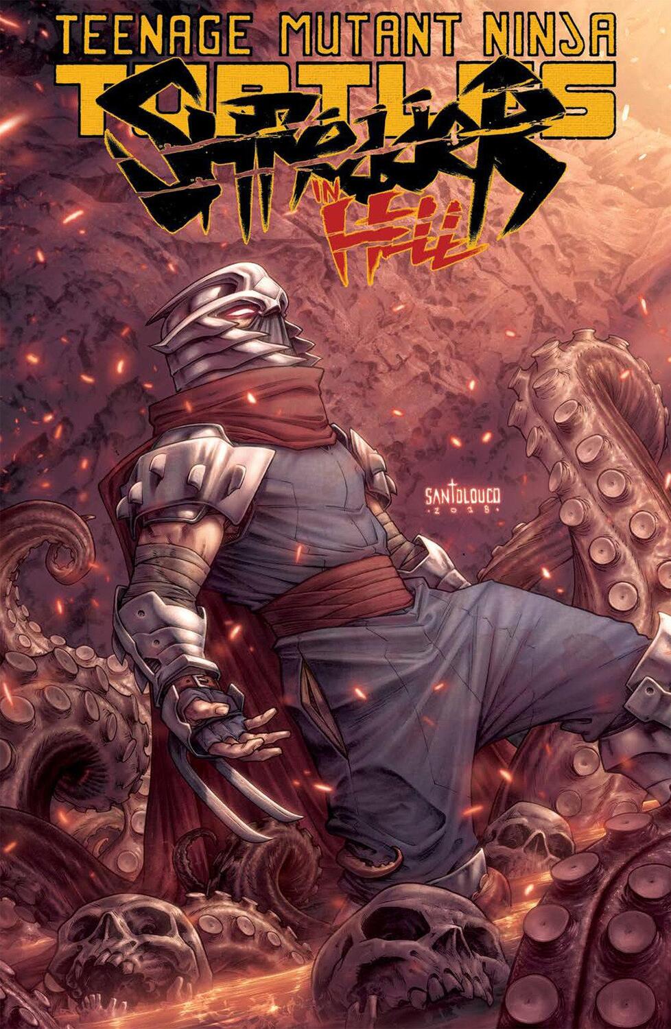 Cover: 9781684055296 | Teenage Mutant Ninja Turtles: Shredder In Hell | Mateus Santolouco