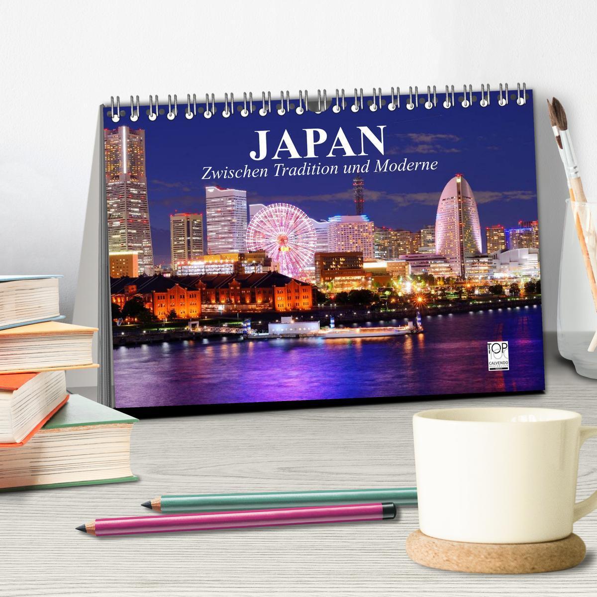 Bild: 9783435588435 | Japan. Zwischen Tradition und Moderne (Tischkalender 2025 DIN A5...