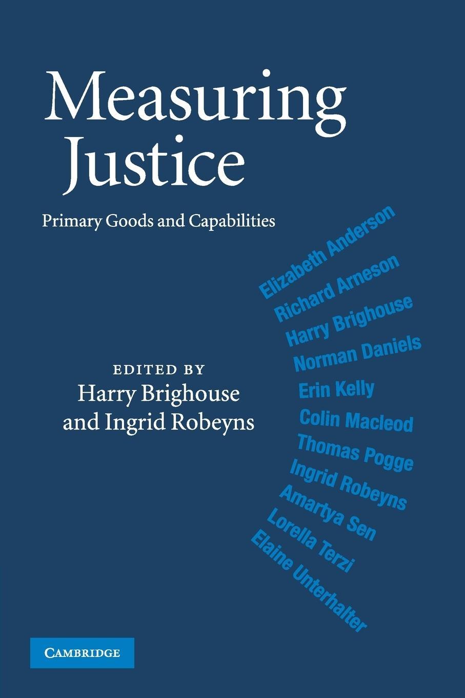 Cover: 9780521711470 | Measuring Justice | Ingrid Robeyns | Taschenbuch | Paperback | 2015