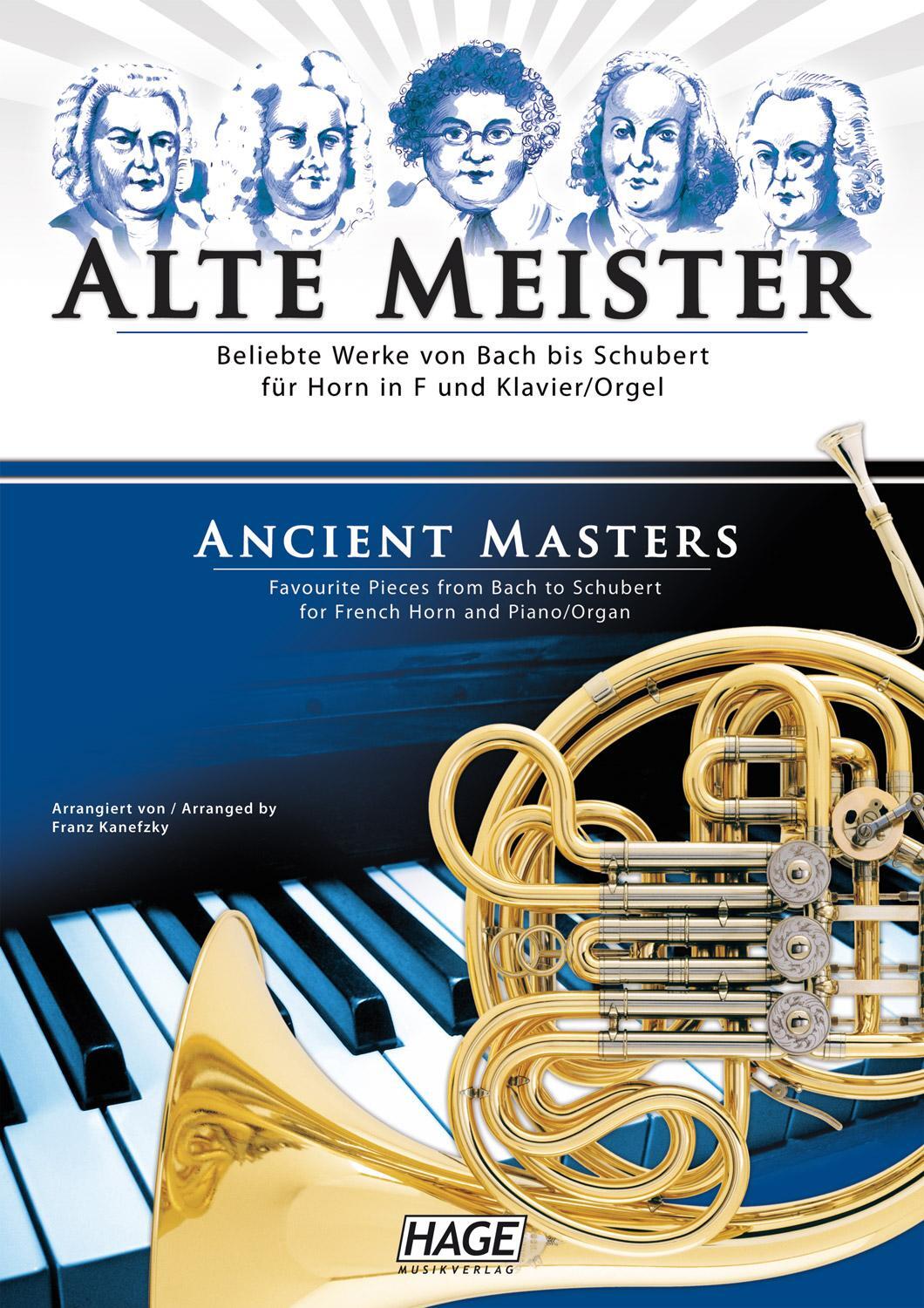 Alte Meister für Horn in F und Klavier/Orgel - Kanefzky, Franz