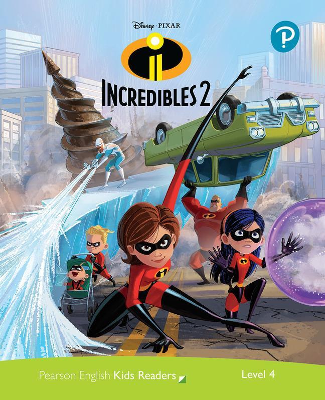 Cover: 9781292346854 | Level 4: Disney Kids Readers The Incredibles 2 Pack | Jacquie Bloese