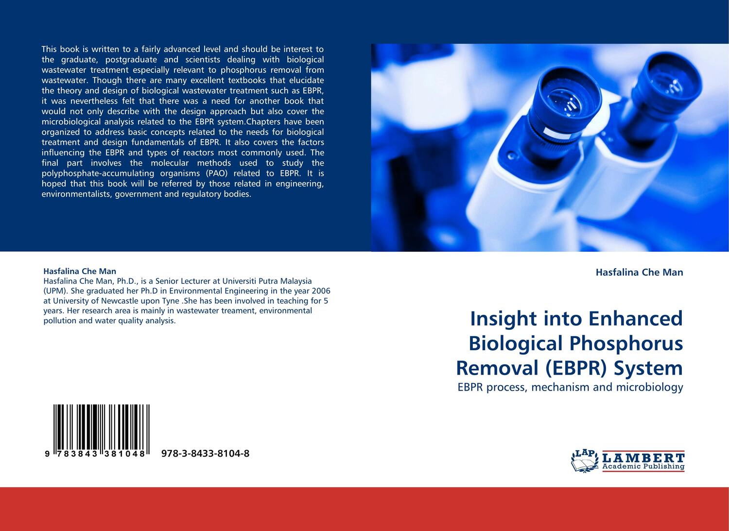 Cover: 9783843381048 | Insight into Enhanced Biological Phosphorus Removal (EBPR) System