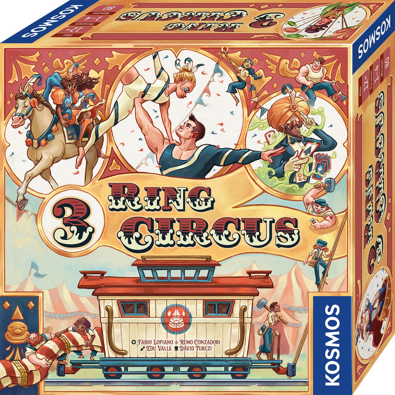 Cover: 4002051684648 | 3 Ring Circus | Spiel | Fabio Lopiano (u. a.) | Spiel | 684648 | 2024