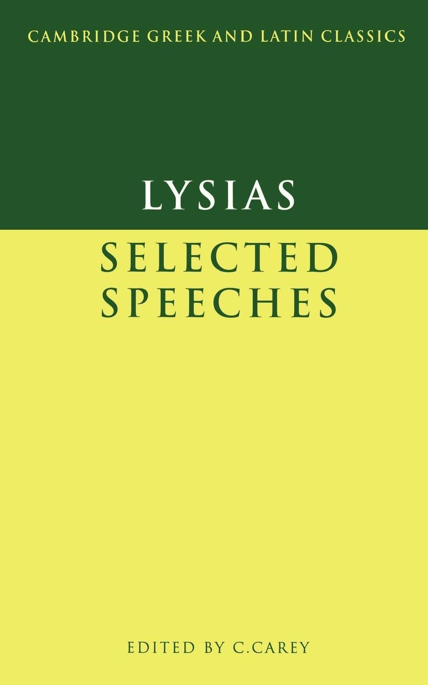 Cover: 9780521269889 | Lysias | Selected Speeches | Lysias | Taschenbuch | Paperback | 2003