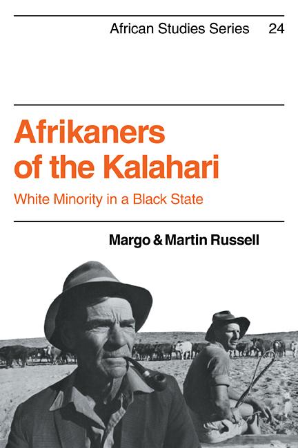 Cover: 9780521101400 | Afrikaners of the Kalahari | White Minority in a Black State | Buch