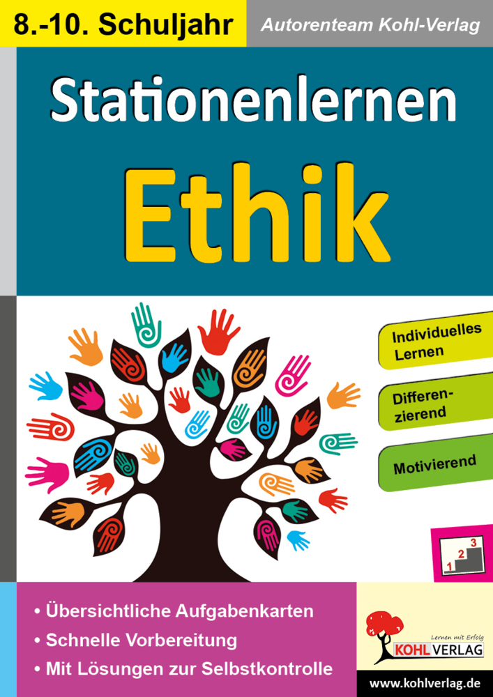 Cover: 9783956866661 | Kohls Stationenlernen Ethik 8.-10. Schuljahr | Taschenbuch | 2014