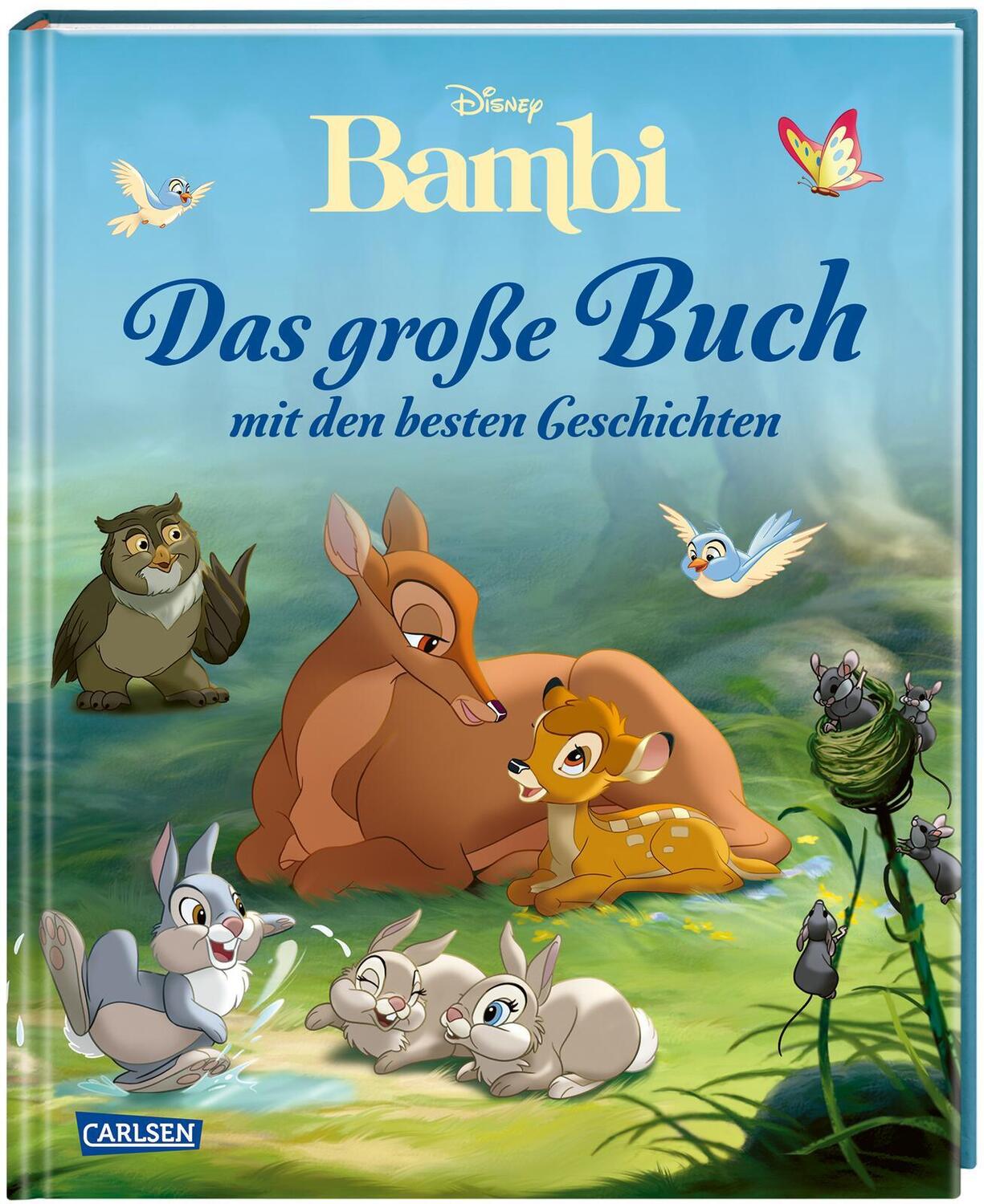 Cover: 9783551280688 | Disney: Bambi - Das große Buch mit den besten Geschichten | Disney